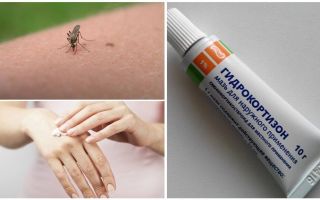Sivrisinek sokması için hidrokortizon merhem