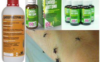 Средства Циперметрин срещу комари
