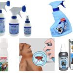 Sprays de pulgas para cães