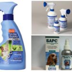 Sprays de pulgas em cães