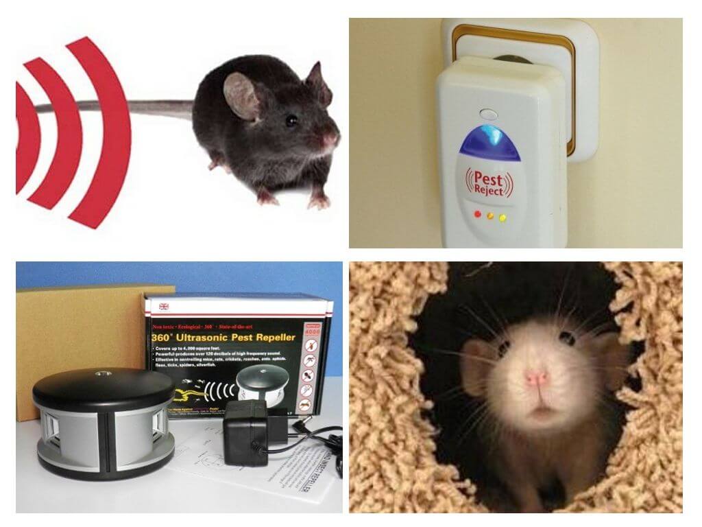 Namontujte repelátor z myší