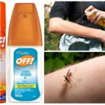 Spray och spruta av mygga
