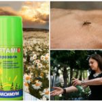 Aerosol Reftamid chống lại muỗi